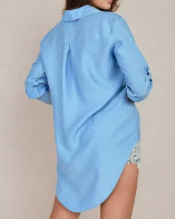 Clearance Koszula damska asymetryczna Bluzki / Koszule / Koszulki