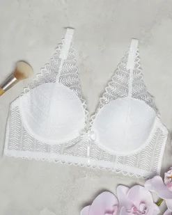 Sale owy damski biustonosz koronkowy Bralet|Codzienne