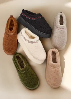 Best Krótkie buty a'la śniegowce damskie Esel Śniegowce|Botki Z Delikatnym Ociepleniem