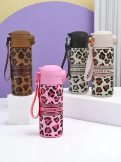 Sale Kubek termiczny z ustnikiem Glam Leo Akcesoria