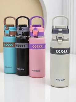 New Kubek termiczny bidon z ustnikiem i uchwytem Sports Experts Akcesoria