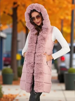 Discount Kurtka damska z odpinanymi rękawami Kurtki / Marynarki / Płaszcze