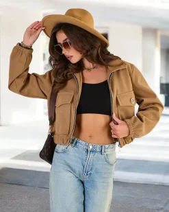 Discount Kurtka damska typu bomberka Kurtki / Marynarki / Płaszcze