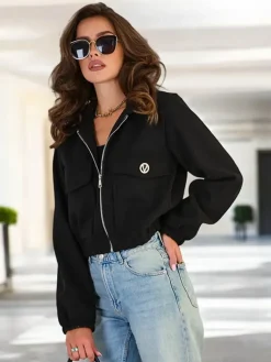 Best Kurtka damska typu bomberka Kurtki / Marynarki / Płaszcze