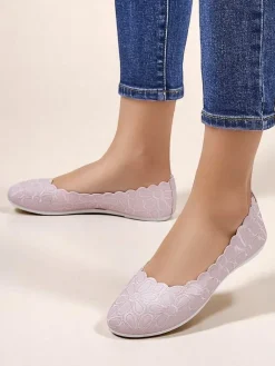 Sale Kwiatowe damskie baleriny Magerro Baleriny Klasyczne