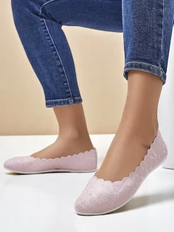 Sale Kwiatowe damskie baleriny Magerro Baleriny Klasyczne