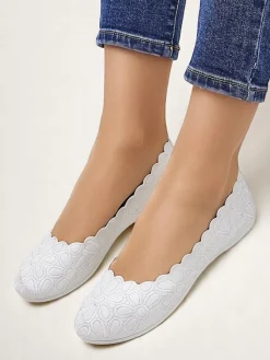 Hot Kwiatowe damskie baleriny Magerro Baleriny Klasyczne