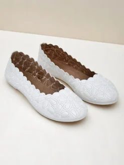 Hot Kwiatowe damskie baleriny Magerro Baleriny Klasyczne