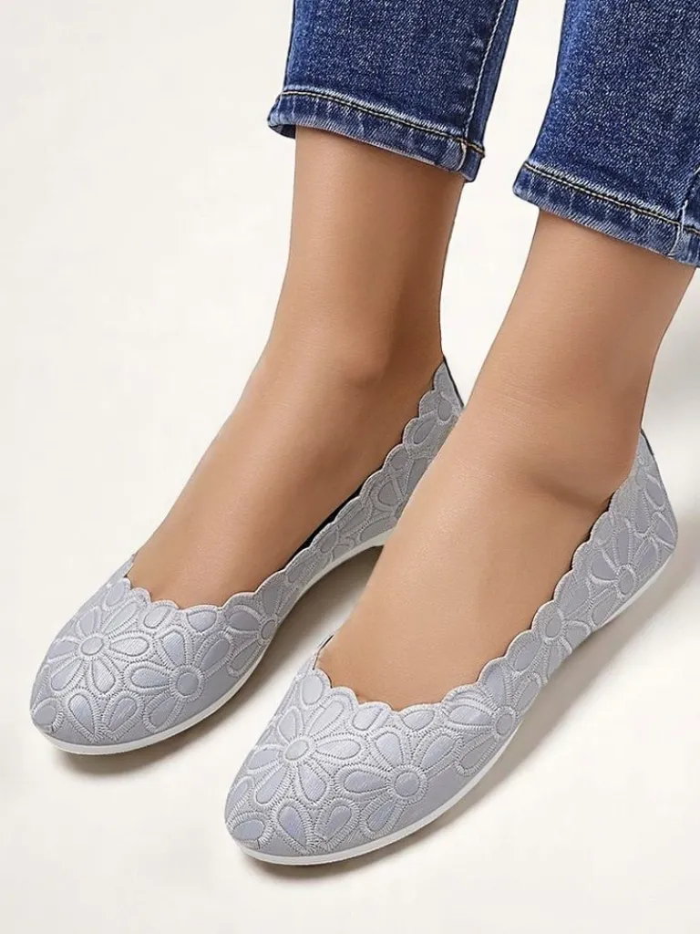 Online Kwiatowe damskie baleriny Magerro Baleriny Klasyczne