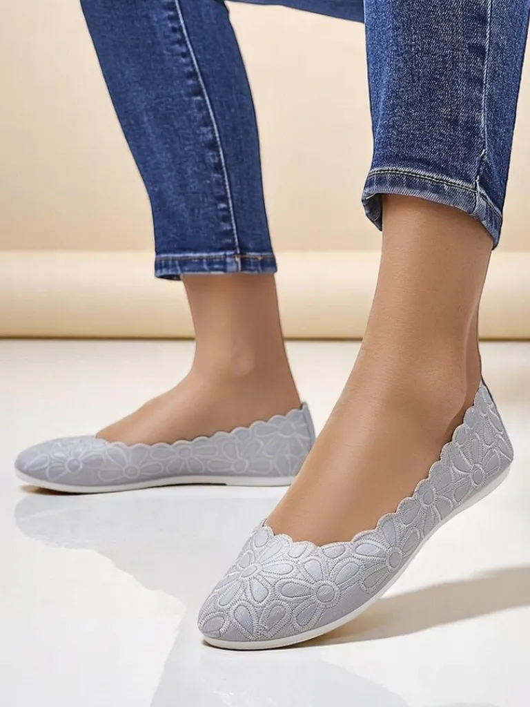 Online Kwiatowe damskie baleriny Magerro Baleriny Klasyczne