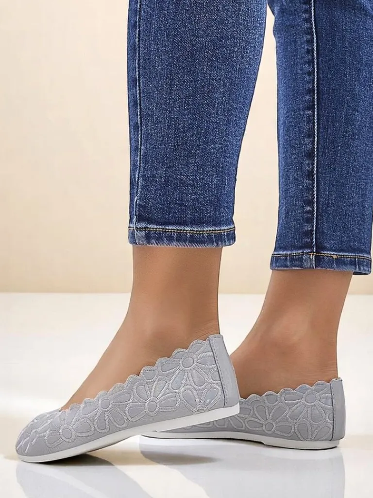 Online Kwiatowe damskie baleriny Magerro Baleriny Klasyczne