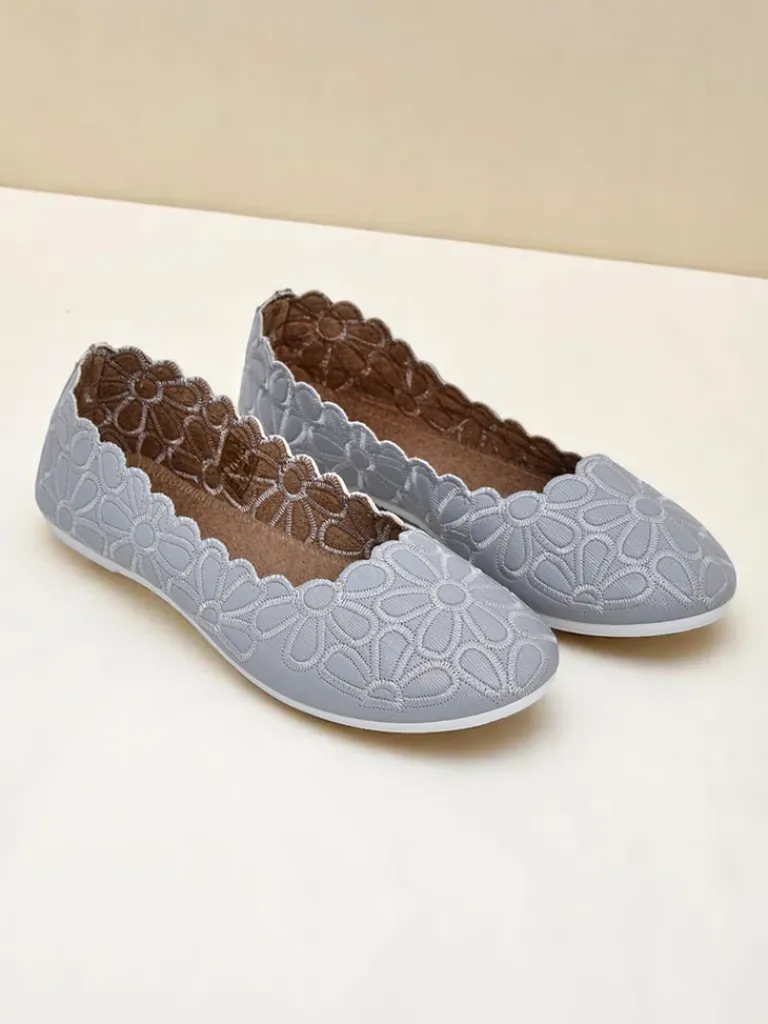 Online Kwiatowe damskie baleriny Magerro Baleriny Klasyczne