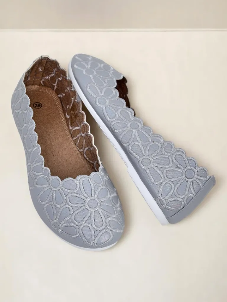 Online Kwiatowe damskie baleriny Magerro Baleriny Klasyczne