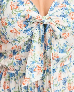 Best Kwiecista damska sukienka maxi na ramiączkach w kolorze m Sukienki Letnie|Sukienki Długie