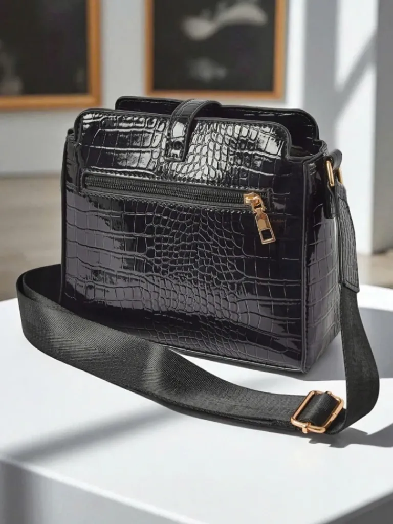 Best Lakierowana mała damska torebka z eko skóry ShineTrace Tote Damskie Małe Torebki