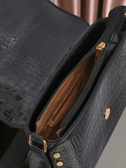 Best Lakierowana mała damska torebka z eko skóry Nexa Vale Damskie Małe Torebki