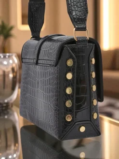 Best Lakierowana mała damska torebka z eko skóry Nexa Vale Damskie Małe Torebki