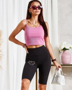 Hot Legginsy damskie kolarki w kolorze m Spodenki 3/4|Krótkie Spodenki