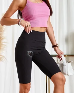 Hot Legginsy damskie kolarki w kolorze m Spodenki 3/4|Krótkie Spodenki