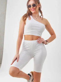 New Legginsy kolarki damskie Spodenki 3/4|Krótkie Spodenki