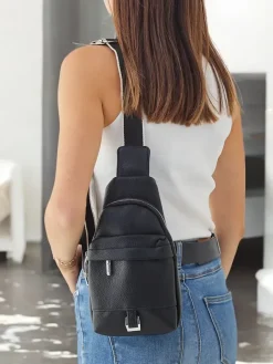 Best Mała damska saszetka na jedno ramię Damskie Plecaki|Nerki I Saszetki