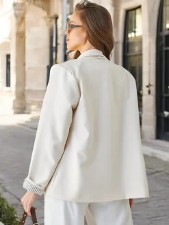 Sale Marynarka damska bez zapięcia Elegantes Kurtki / Marynarki / Płaszcze