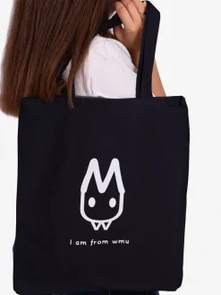 Discount Materiałowa torba z nadrukiem Damskie Materiałowe