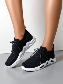 Best Materiałowe sneakersy damskie Kaenno Damskie Sneakersy