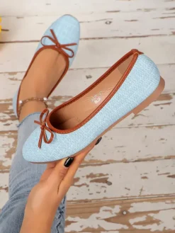 New Matowe damskie baleriny Saaferr Baleriny Klasyczne