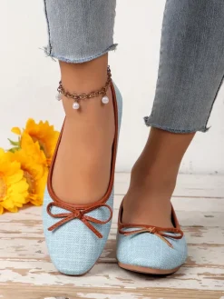 New Matowe damskie baleriny Saaferr Baleriny Klasyczne