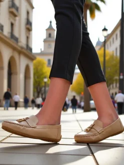 Best Matowe mokasyny damskie Timmone Mokasyny Na Płaskiej Podeszwie