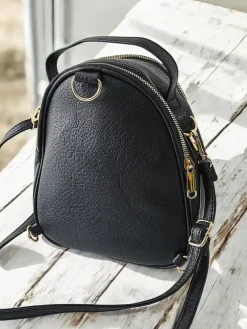 Sale Mały damski eko-skórzany plecak Damskie Plecaki