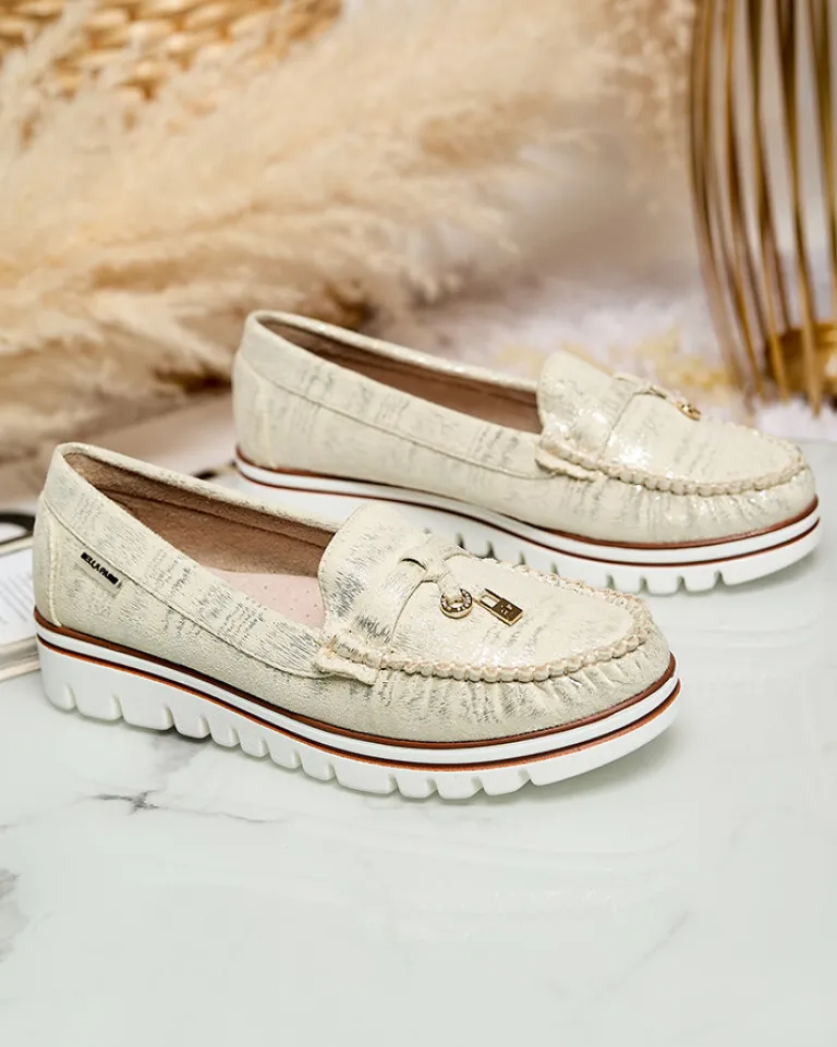 Clearance Mokasyny damskie Berellia Półbuty|Mokasyny Na Płaskiej Podeszwie