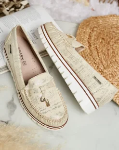 Clearance Mokasyny damskie Berellia Półbuty|Mokasyny Na Płaskiej Podeszwie