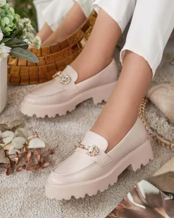 Outlet Mokasyny damskie Bertaf Mokasyny Na Płaskiej Podeszwie