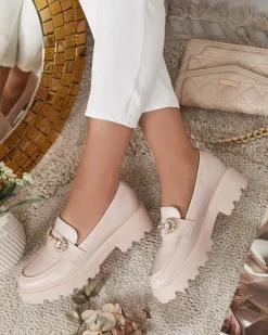 Outlet Mokasyny damskie Bertaf Mokasyny Na Płaskiej Podeszwie