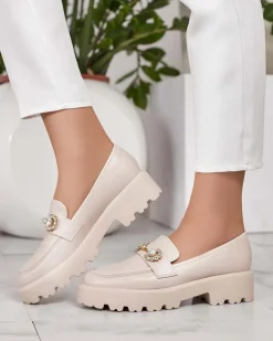 Outlet Mokasyny damskie Bertaf Mokasyny Na Płaskiej Podeszwie