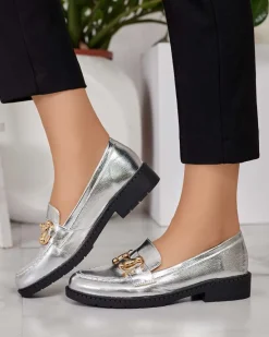 Sale Mokasyny damskie Apeyla Mokasyny Na Płaskiej Podeszwie