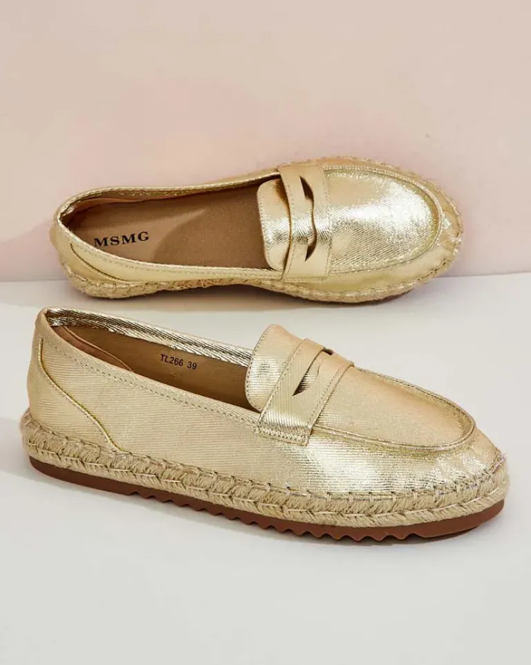 Best Mokasyny damskie eko zamszowe Monum Półbuty|Mokasyny Na Płaskiej Podeszwie