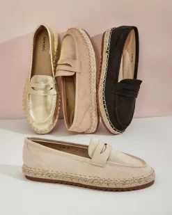 Best Mokasyny damskie eko zamszowe Monum Półbuty|Mokasyny Na Płaskiej Podeszwie