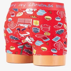 Sale Męskie świąteczne bokserki Majtki