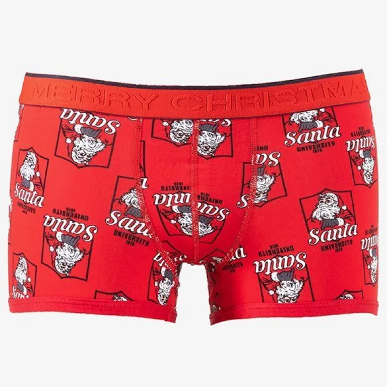 New Męskie świąteczne bokserki Majtki