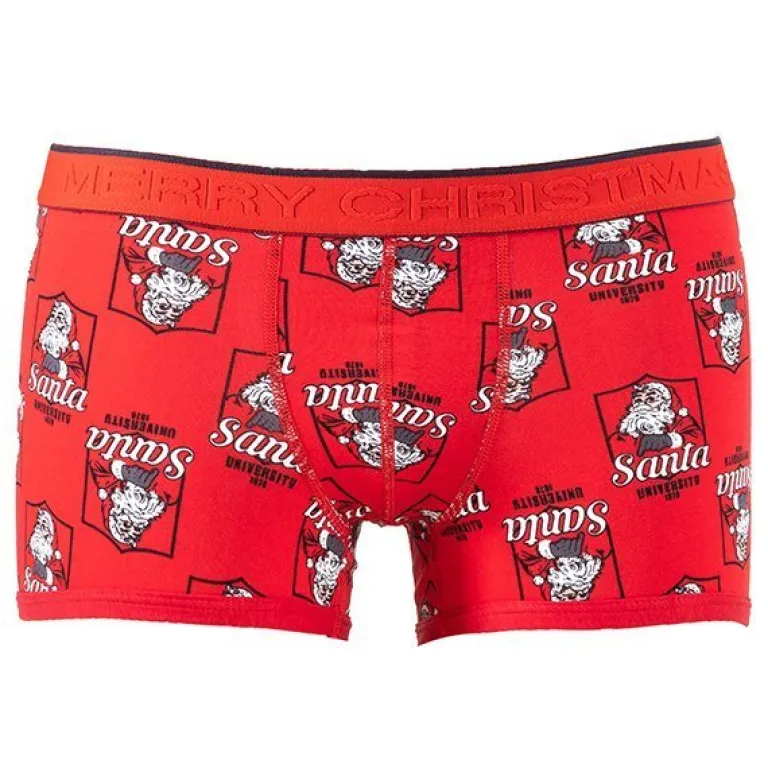 New Męskie świąteczne bokserki Majtki