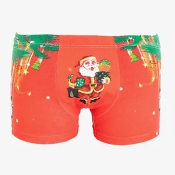 New Męskie świąteczne bokserki Majtki