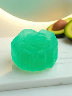New Mydełko glicerynowe w kształcie kwiatu Awokado Artykuły Chemiczne|Higiena I Zdrowie