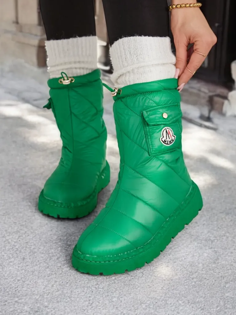 Sale Śniegowce damskie Eloig Śniegowce|Botki Z Delikatnym Ociepleniem