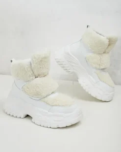 New Śniegowce damskie z kożuszkiem Segulla Śniegowce|Botki Z Grubym Ociepleniem