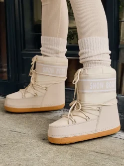 Sale Śniegowce damskie ze ściągaczem Soblesia Śniegowce|Botki Z Delikatnym Ociepleniem