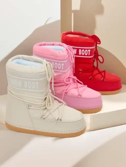 Sale Śniegowce damskie ze ściągaczem Soblesia Śniegowce|Botki Z Delikatnym Ociepleniem