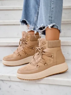 Outlet Śniegowce damskie Dasendas Śniegowce|Trapery